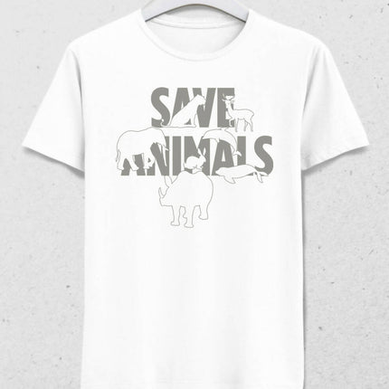 Save Animals Erkek Tişört