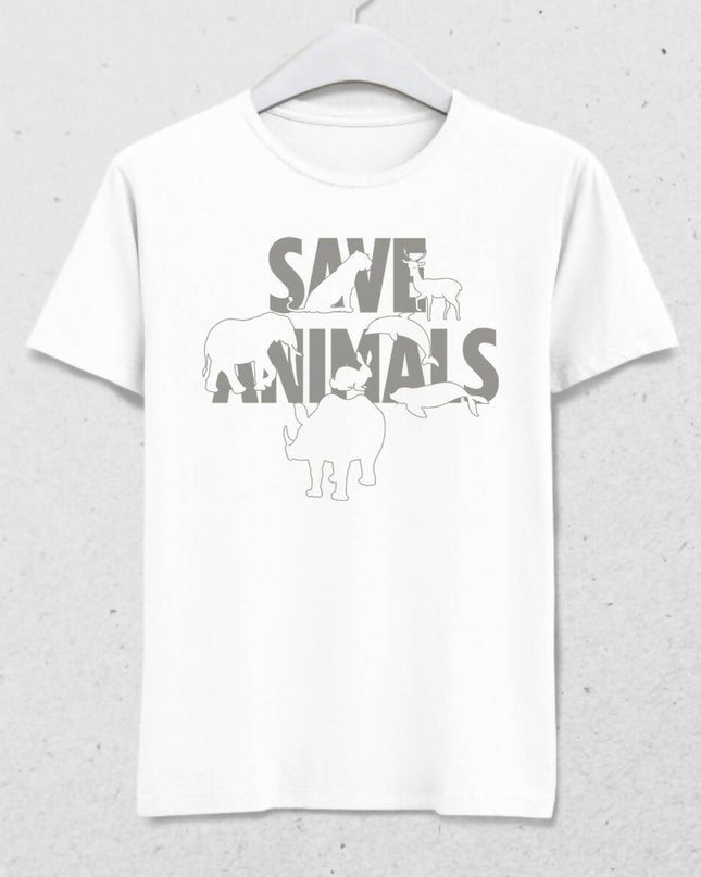 Save Animals Erkek Tişört