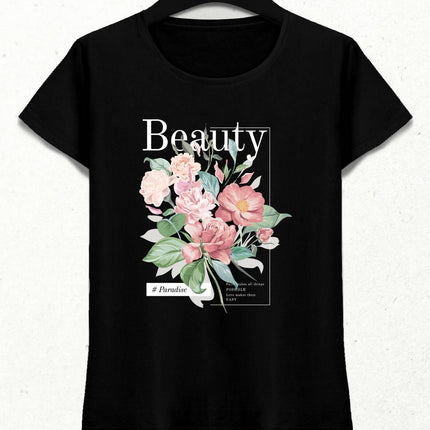 Beauty Kadın Streetwear Tasarım T-shirt