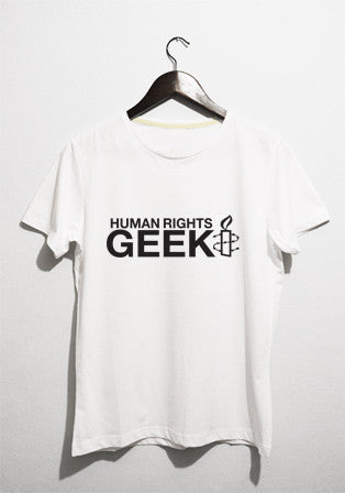 human rights geek t-shirt - basmatik.com