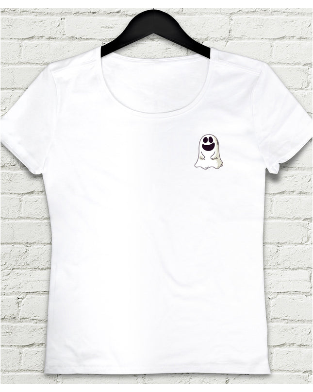 Ghost1 beyaz tişört - basmatik.com