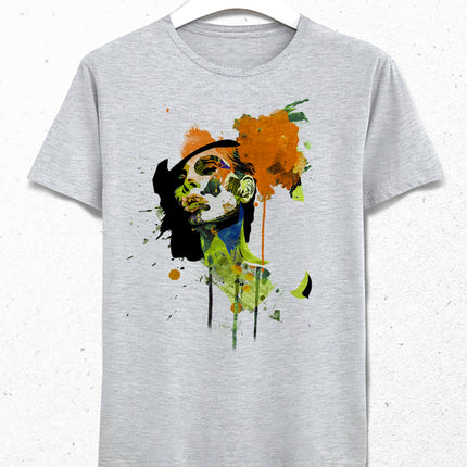 paint collage tişört - basmatik.com