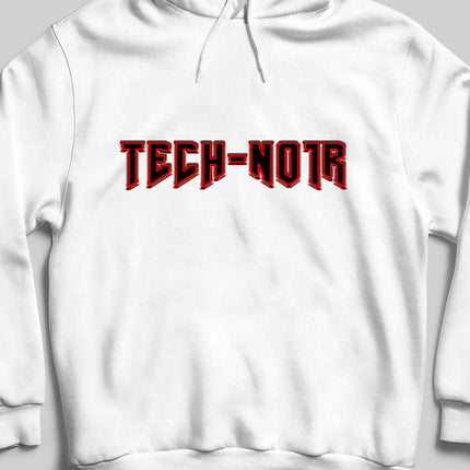 Tech-Noir Hooded Sweatshirt
