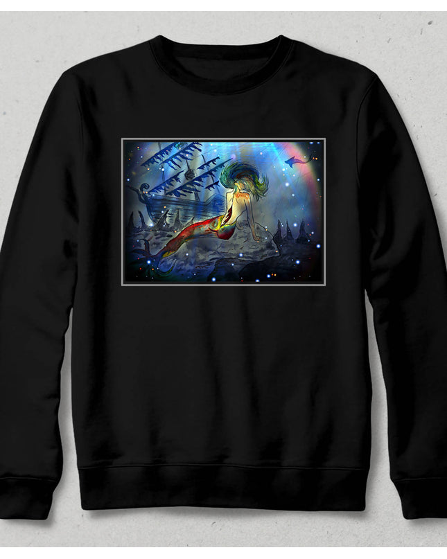 Deniz Kızı Sweatshirt - basmatik.com