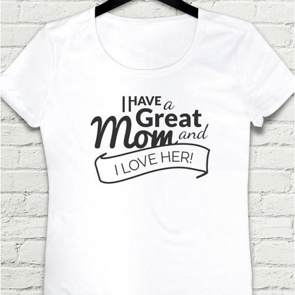 Great mom tişört - basmatik.com