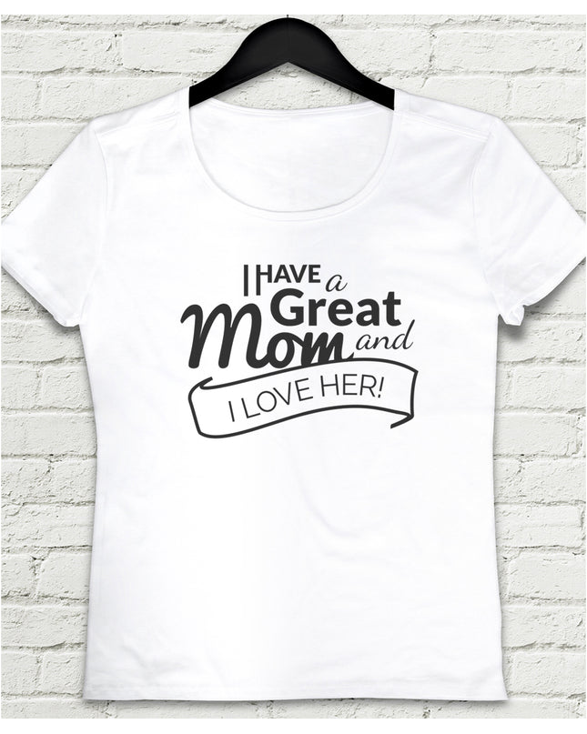Great mom tişört - basmatik.com