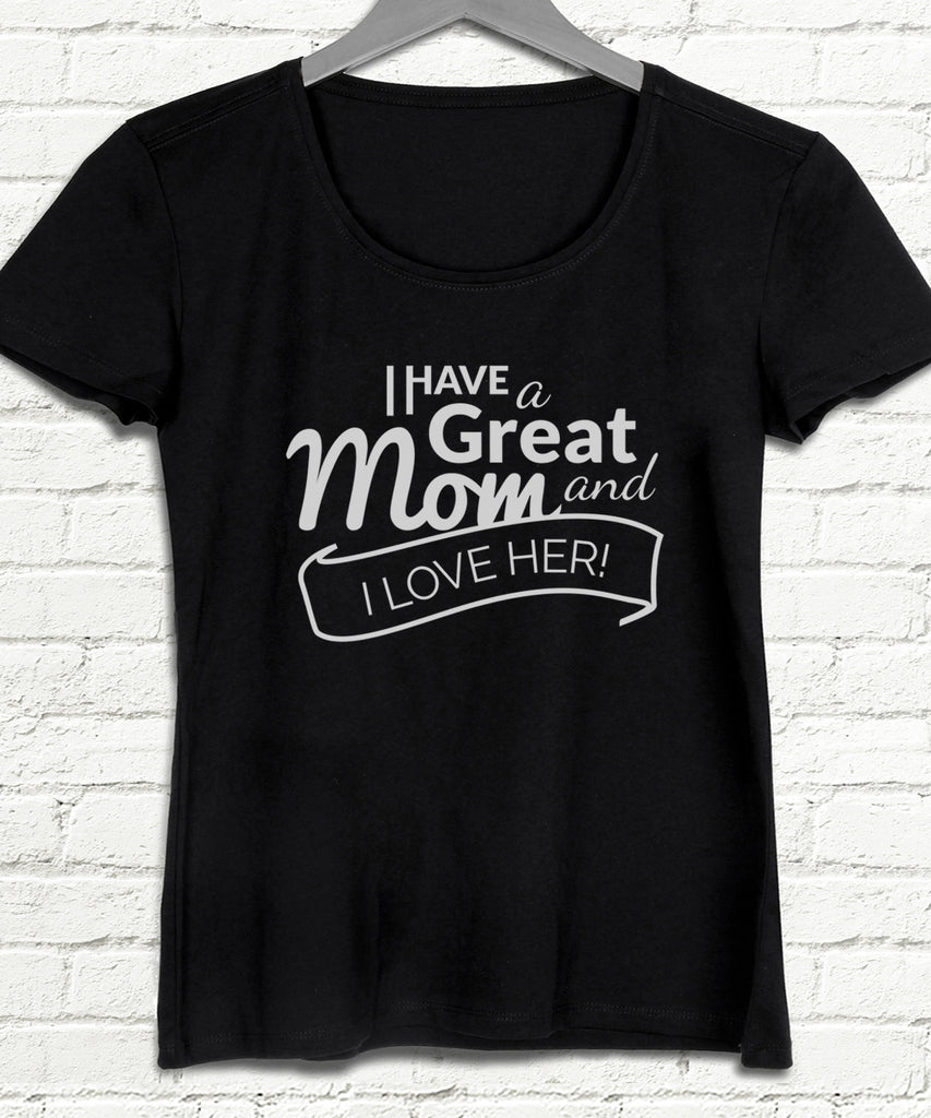 Great mom siyah tişört - basmatik.com