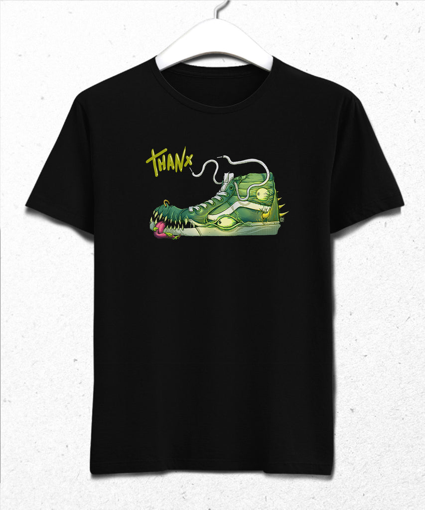 green monster shoe tişört - basmatik.com