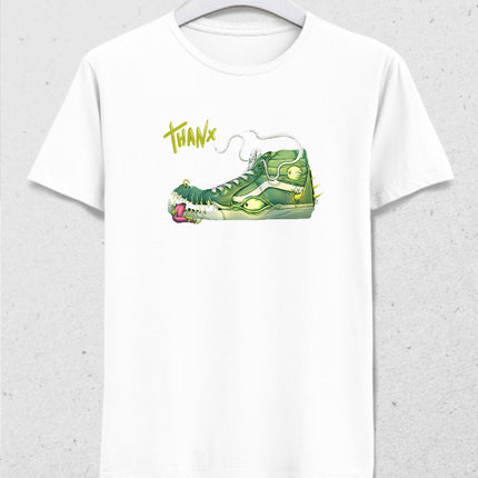 green monster shoe tişört - basmatik.com
