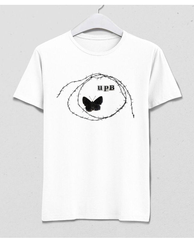 Güve Beyaz Tişört - basmatik.com