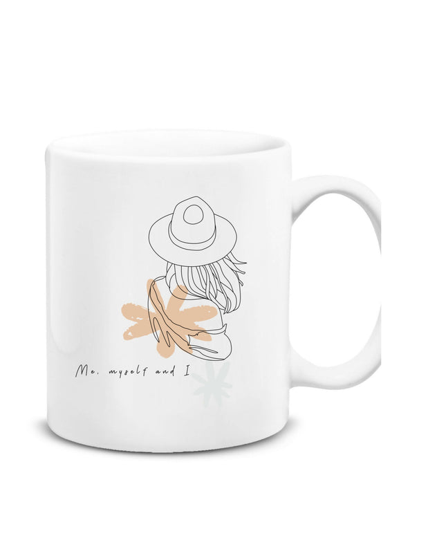 Me and Myself Minimal Mug 