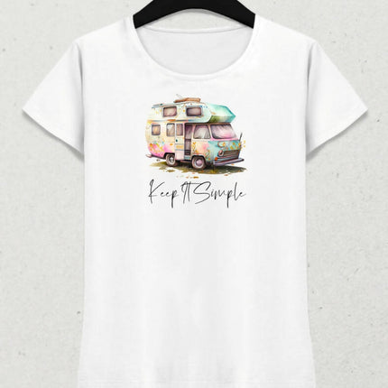 Camping Caravan Themed T-shirt