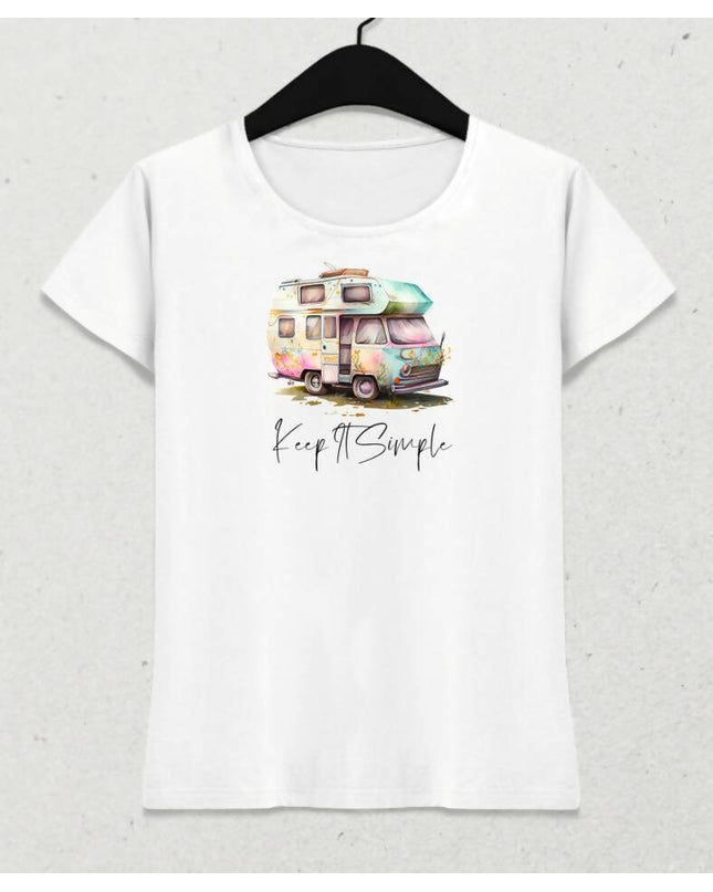 Camping Caravan Themed T-shirt