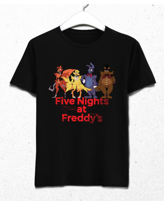 Fnaf Five Nights At Freddy Erkek Tişört - basmatik.com