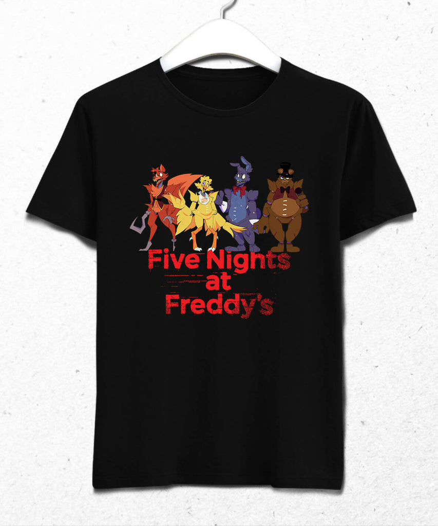 Fnaf Five Nights At Freddy Erkek Tişört