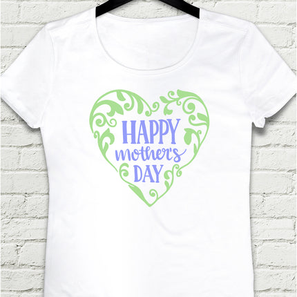 Happy mothers tişört - basmatik.com