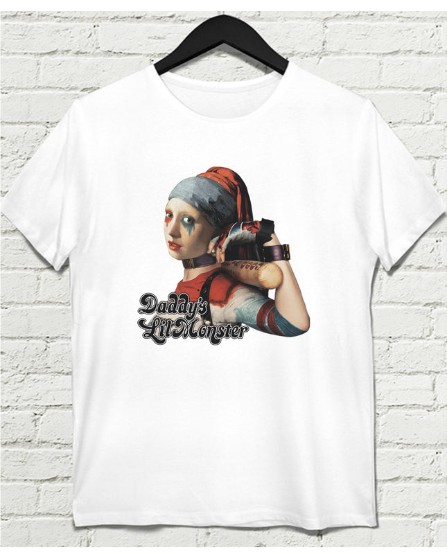 Harley Quinn Beyaz Tshirt - basmatik.com