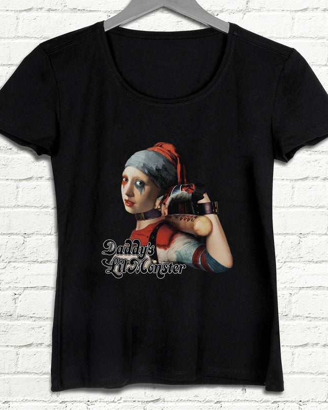 Harley Quinn Siyah Tişört - basmatik.com