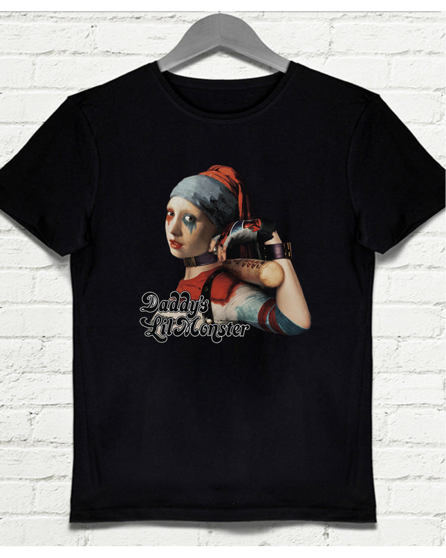 Harley Quinn Siyah Tişört - basmatik.com