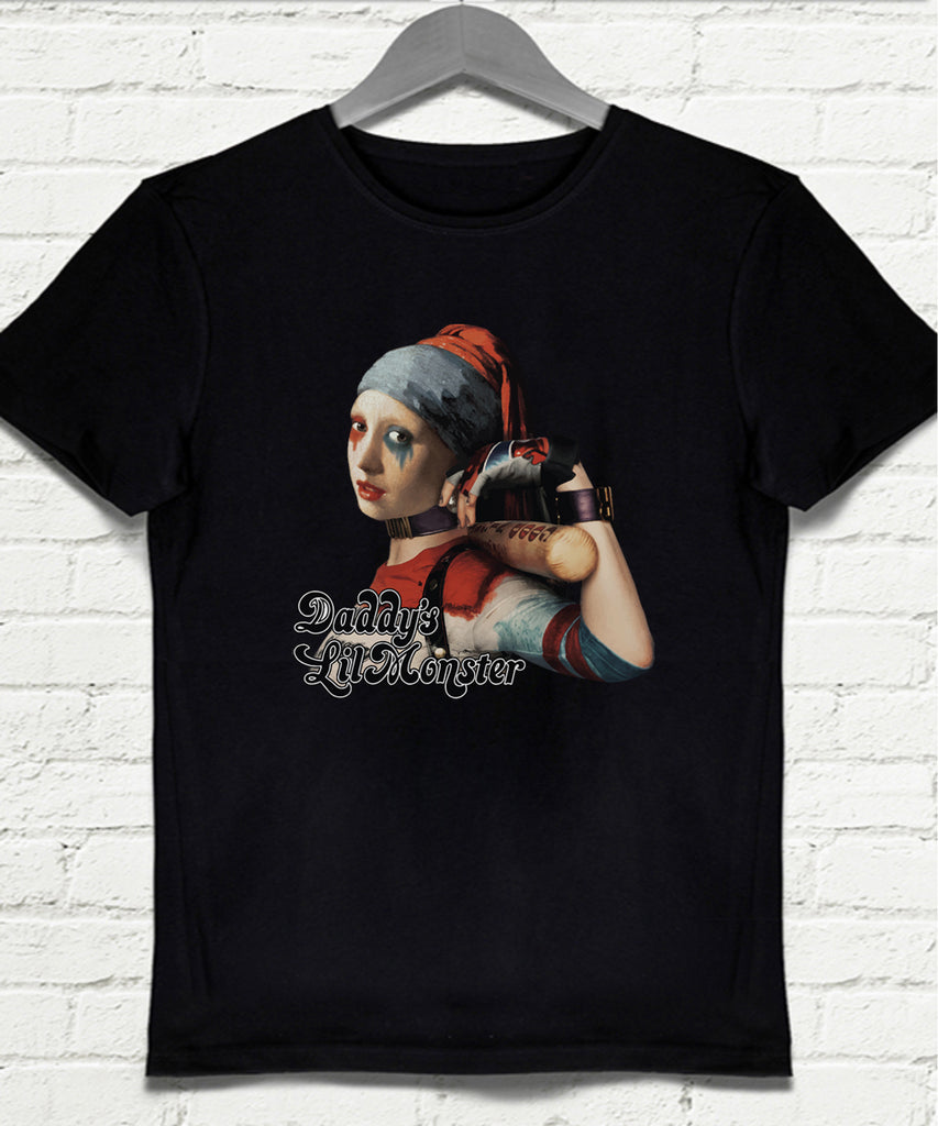 Harley Quinn Siyah Tişört - basmatik.com