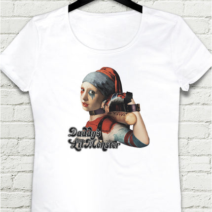 Harley Quinn Beyaz Tshirt - basmatik.com