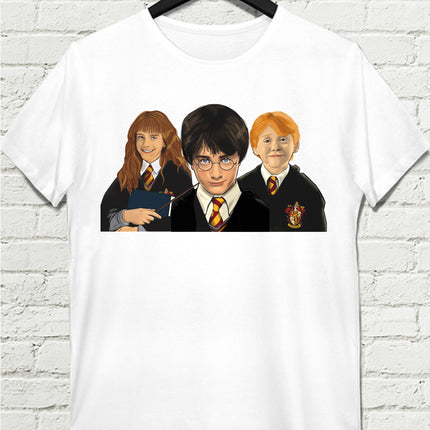 Harry Potter Beyaz Tişört - basmatik.com