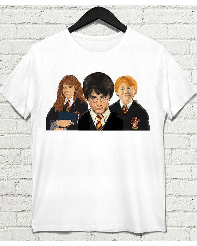 Harry Potter Beyaz Tişört - basmatik.com