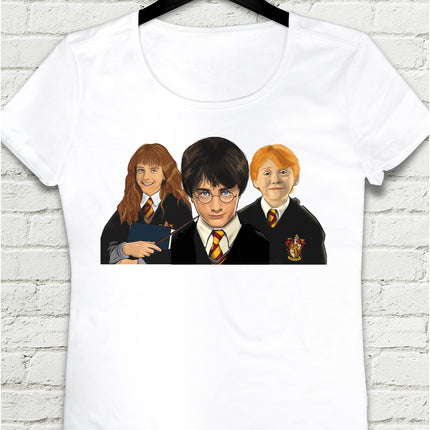 Harry Potter Beyaz Tişört - basmatik.com