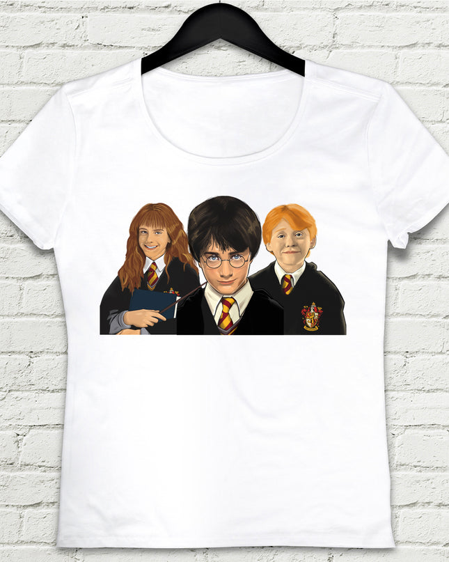 Harry Potter Beyaz Tişört - basmatik.com