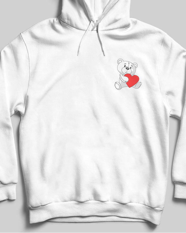 Hearth bear beyaz kapşonlu - basmatik.com