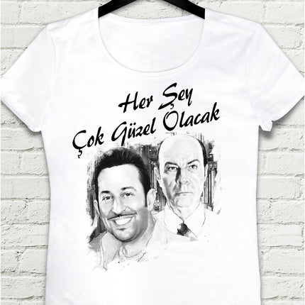 Her şey çok güzel olacak kadın tişört - basmatik.com