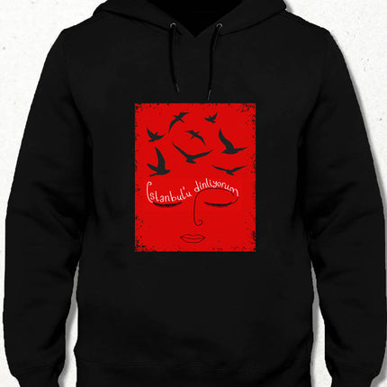 İstanbul'u Dinliyorum Sweatshirt - basmatik.com