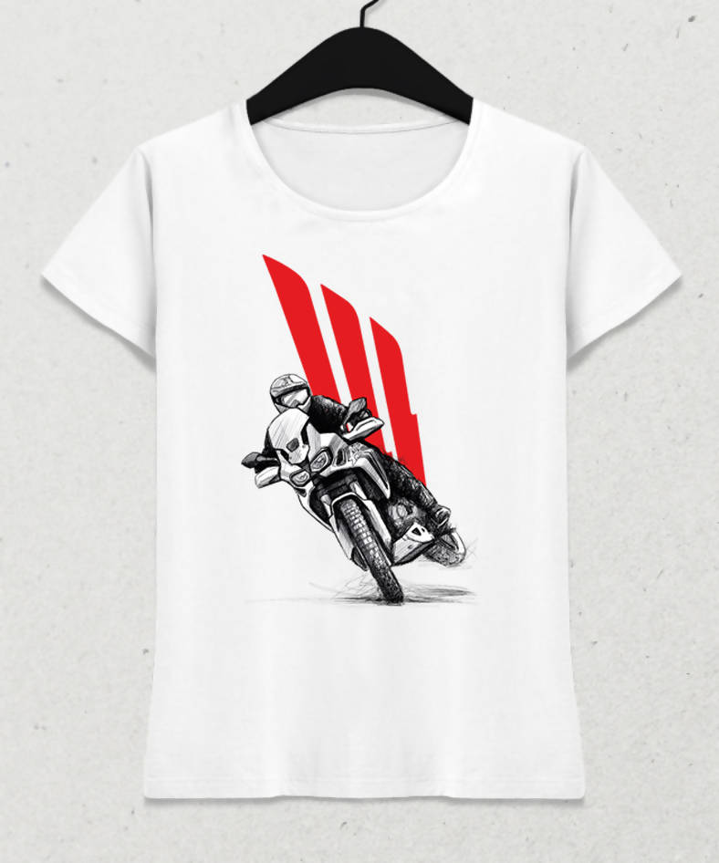 HONDA AFRICA TWIN KADIN T SHIRT