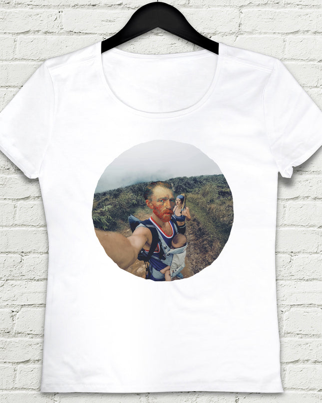 Hike Beyaz Tshirt - basmatik.com
