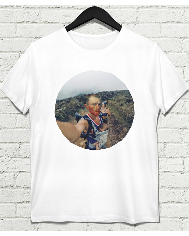 Hike Beyaz Tshirt - basmatik.com