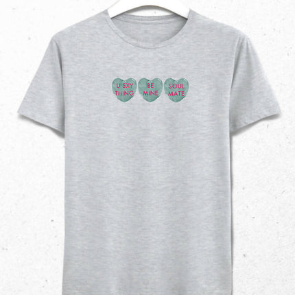 Valentine's IV, Heart Slogan Men's T-Shirt