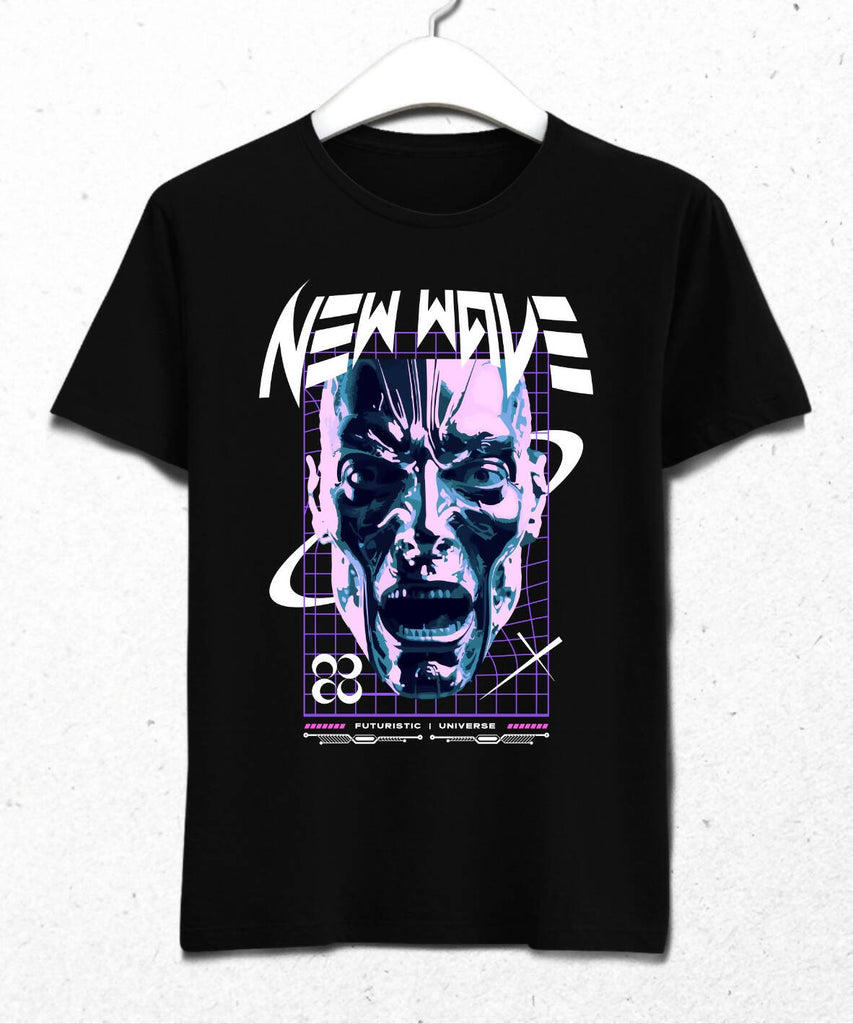 New Wave Streetwear Retro Futuristic Design