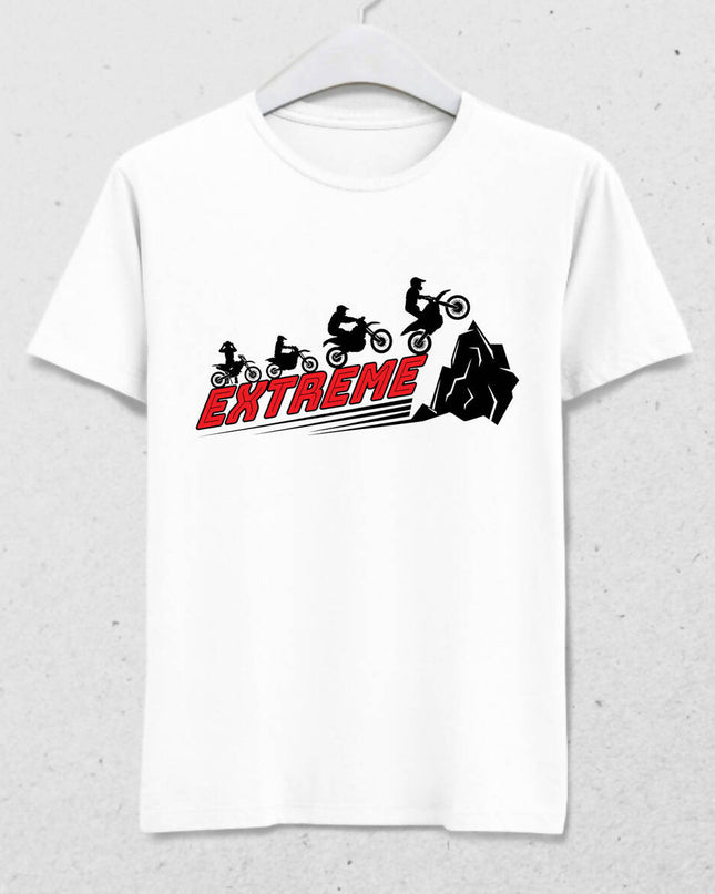 Extreme Motocross Erkek Tişört - basmatik.com