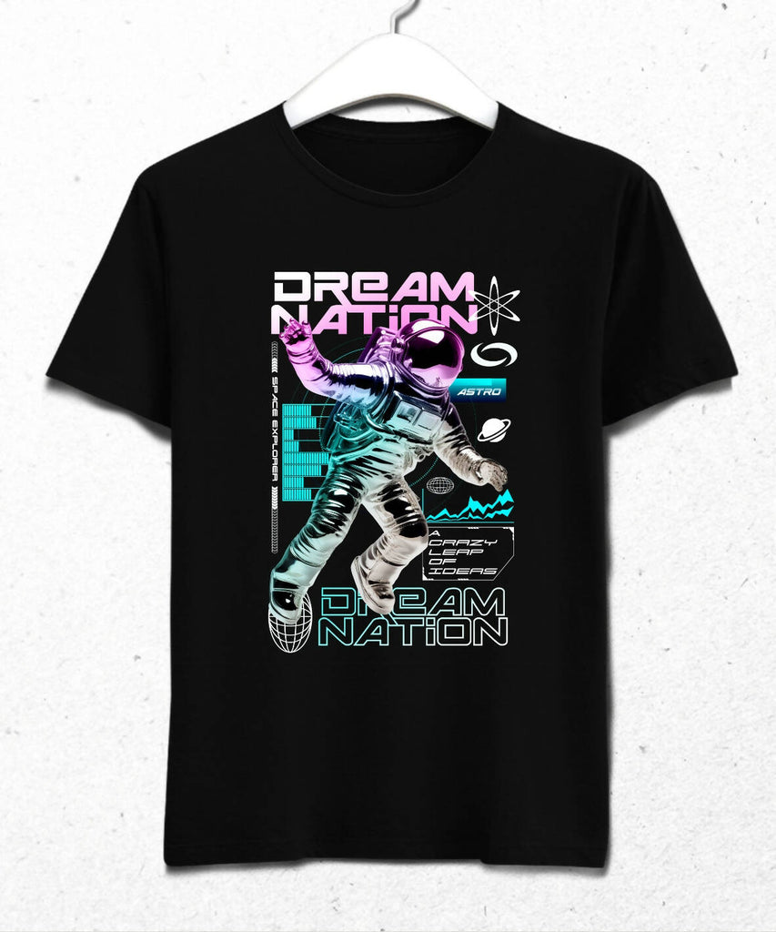 Dream Nation Back Retro Modern Design