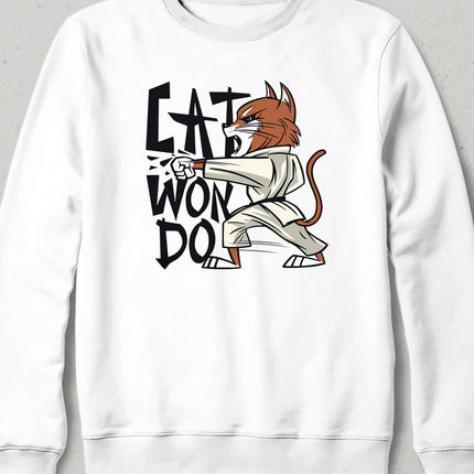 Cat Taekwondo Sweatshirt