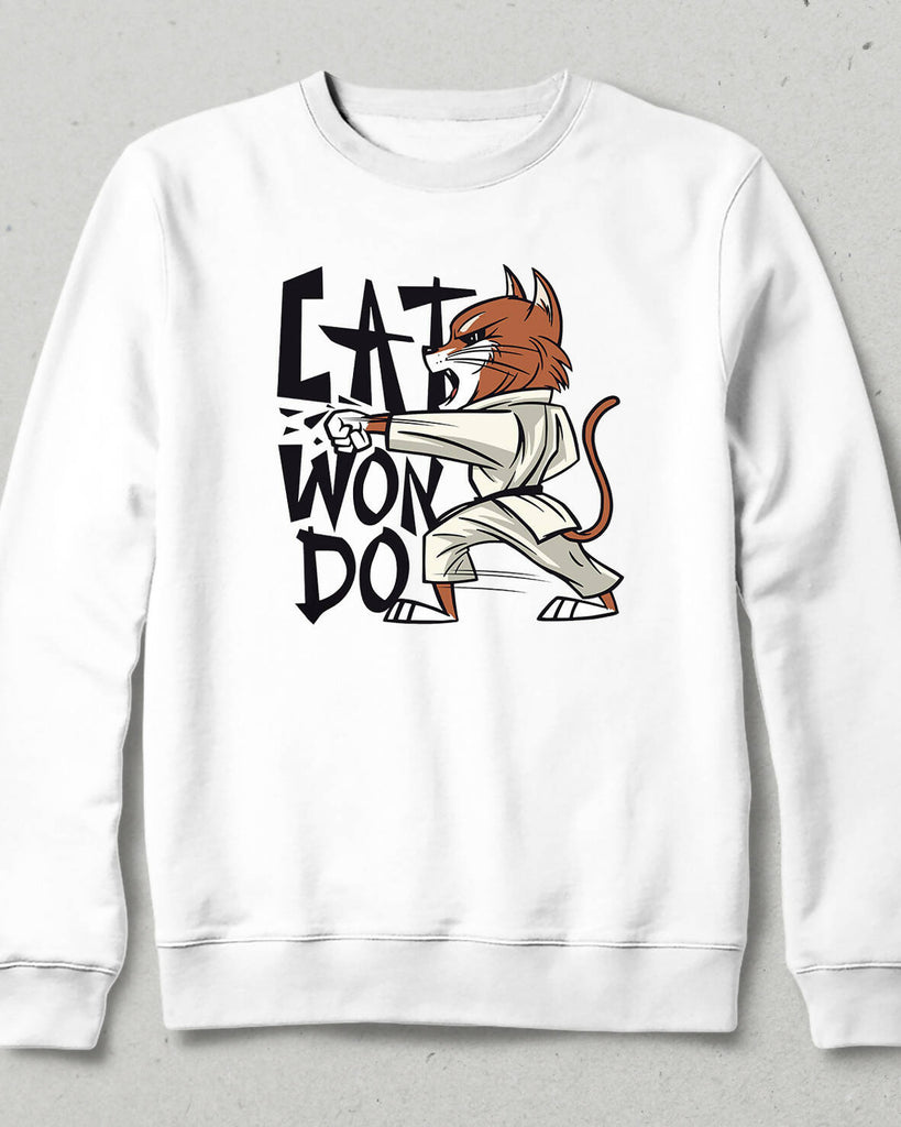 Cat Taekwondo Sweatshirt