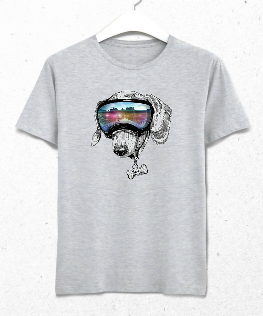 Dog with Glasses Men's T-Shirt