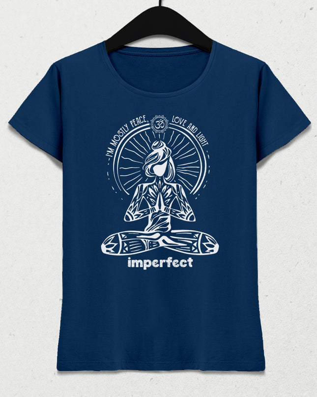 Imperfect yoga tişört - basmatik.com