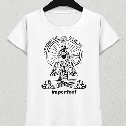 Imperfect yoga tişört - basmatik.com
