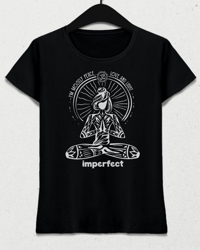 Imperfect yoga tişört - basmatik.com