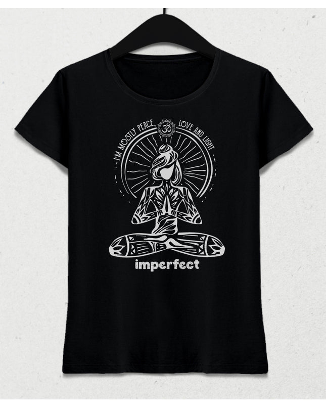Imperfect yoga tişört - basmatik.com