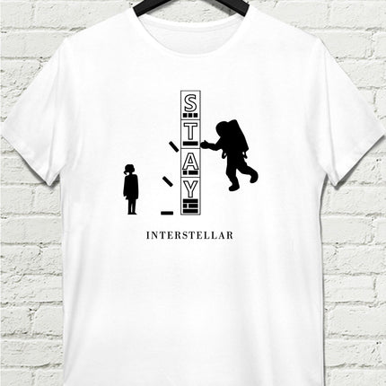 interstellar Erkek Tişört - basmatik.com