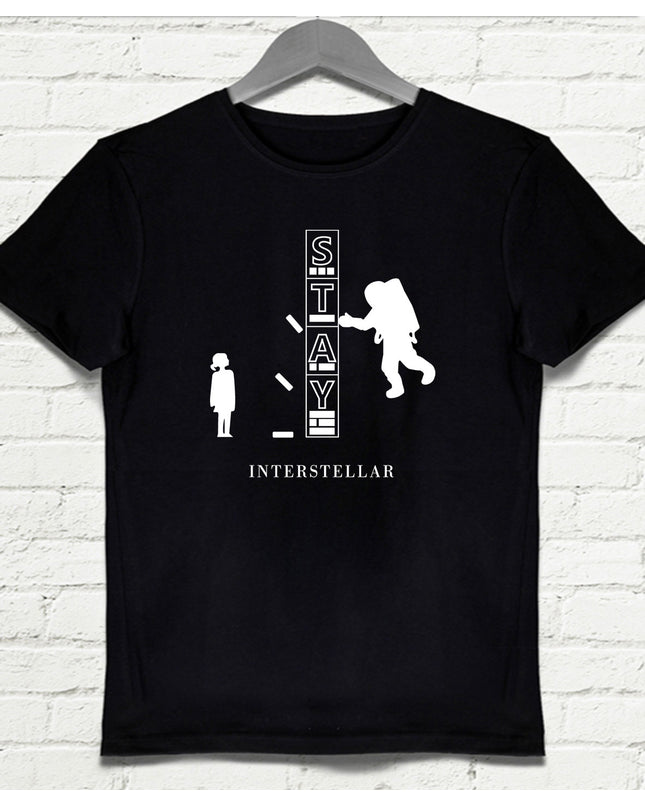 interstellar Erkek Tişört - basmatik.com