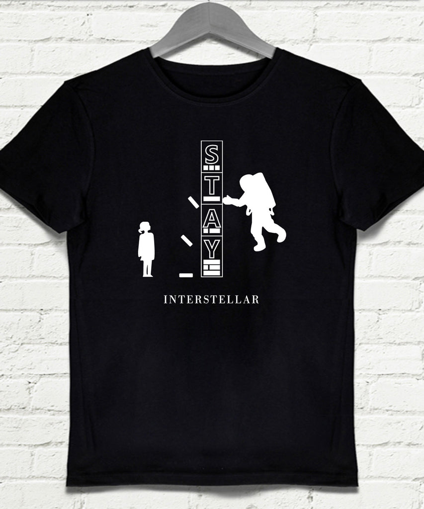 interstellar Erkek Tişört - basmatik.com