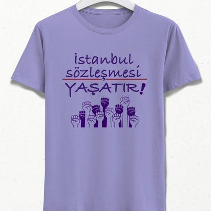 istanbul sözleşmesi kadın tişört - basmatik.com